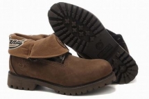 Mens Timberland Roll Top Boots With High Help Turn Over The Side  - Unassigned