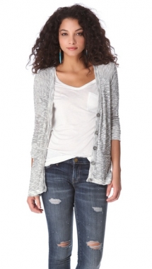 Metallic Cardigan Sweater - Fave Clothing & Fashion Accessories