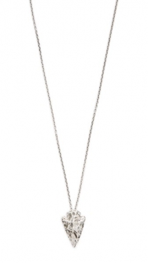 Mini Arrowhead Pendant Necklace by Pamela Love - Fave Clothing, Shoes & Accessories
