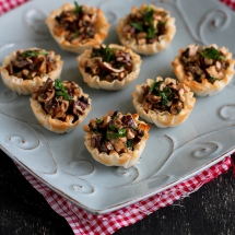 Mini Mushroom & Gorgonzola Bites Recipe - Cooking Ideas
