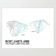 Mont-Sainte-Anne Print - Art for Guys