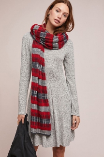 Neige Brushed Fleece Dress - Winter Wardrobe