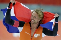 Netherlands Michel Mulder wins Gold for men's 500m speed skating - The Sochi 2014 Winter Olympics