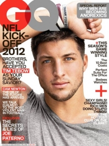 New York Jets QB Tim Tebow makes the cover of GQ - Football