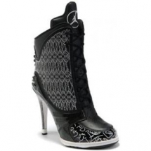 Nike Air Jordan 23 High Heels Black White - Jordan 23 High Heels