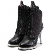 Nike Air Jordan 23 High Heels Pink Black - Jordan 23 High Heels