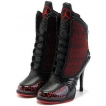 Nike Air Jordan 23 High Heels Red Black - Jordan 23 High Heels
