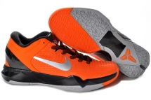 Nike Zoom Kobe VII(7) Elite Black/Orange/Silver Mens - Unassigned