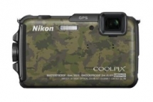 Nikon Coolpix AW110 Camo Camera - Electronics