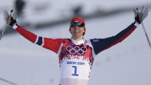 Norway's Ola Vigen Hattestad wins Gold in Men's Cross-Country Sprint - The Sochi 2014 Winter Olympics