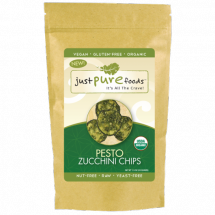 Organic Pesto Zucchini Chips - All Natural