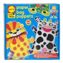 Paper Bag Puppets - Crafts for Kids