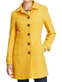 Peter Pan Collar Wool Blend Coat - Christmas Wish List