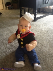 Popeye Halloween costume - Halloween costume ideas for the kids