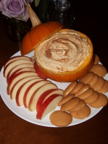 Pumpkin Dip - Fun Halloween ideas