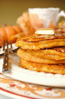 Pumpkin Pancakes - Crazy for Pumpkin