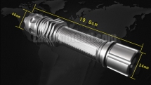 Puntatore laser blu 5000mW regolabile - Puntatore laser