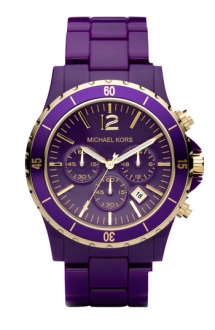 Purple Michael Kors watch - My style