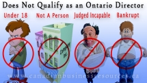 Qualifications for Directors of Ontario Companies - Ontario Business Information