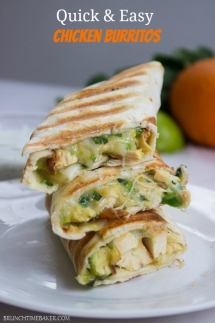 Quick and easy Chicken Burritos - Cooking