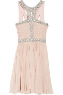 Rachel Gilbert's Blush Silk Crepe Bridesmaid Dress - Bridesmaid Dresses