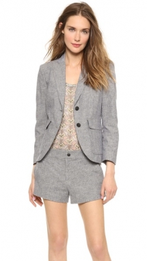 Rag & Bone Nancy Striped Blazer  - A Great Suit Makes a Woman!