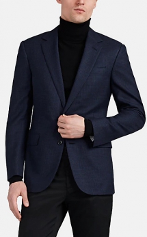 Ralph Lauren Checked Wool-Blend Two-Button Sportcoat - Man Style