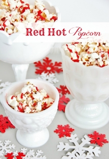 Red Hot Popcorn - Christmas Party Ideas