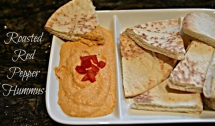 Roasted Red Pepper Hummus - Favorite Recipes
