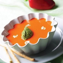 Roasted Red Pepper Soup - Healthy Lunches