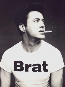 Robert Downey Jr. is a self declared brat [photo] - Celebrity Portraits