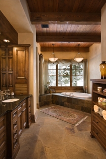 Rustic Bathroom - Architecture & Design