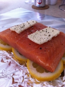 Salmon in a Bag - Food & Drink