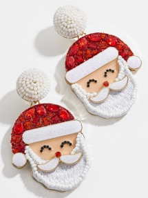 Santa Drop Earrings - Clothing, Shoes & Accessories