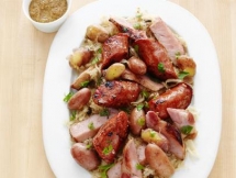Sausage and Kraut - Cooking
