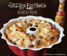 Sausage Egg & Cheese Breakfast Bread - Breakfast Recipes