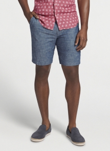 Seaside Chambray Shorts - Men's Style