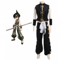 Shaman King Tao Ren Shaman Fighting Uniform Cosplay - Clothes make the man