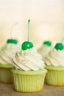 Shamrock Shake Cupcakes - St. Patrick's Day
