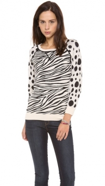 Shebra Intarsia Sweatshirt - Marc by Marc Jacobs - Fave Clothing & Fashion Accessories