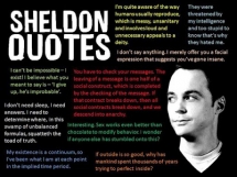 Sheldon Quotes - Funny Things
