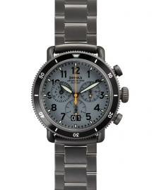 Shinola 42mm Runwell Sport Chronograph Watch, Gunmetal - Watches