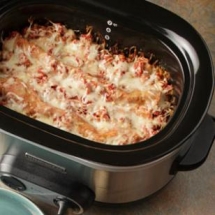 Slow-Cooker Vegetarian Lasagna - Crock Pot Recipes
