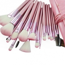 Special Brush Set with Dark Lovely Pouch 22 Pcs - Makeup Brushes