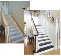 Staircase re-do - Around the house