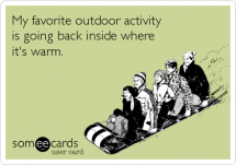Stay warm! - Now that is funny