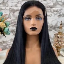 Straight Long Wig Lace Front - Party ideas