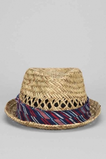 Straw Fedora - Hats
