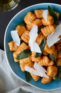 Sweet Potato Gnocchi with Balsamic Brown Butter - Cooking Ideas