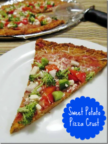 Sweet Potato Pizza Crust - Healthy Food Ideas